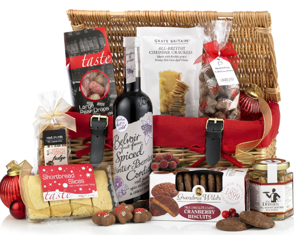 Christmas Wicker Hamper